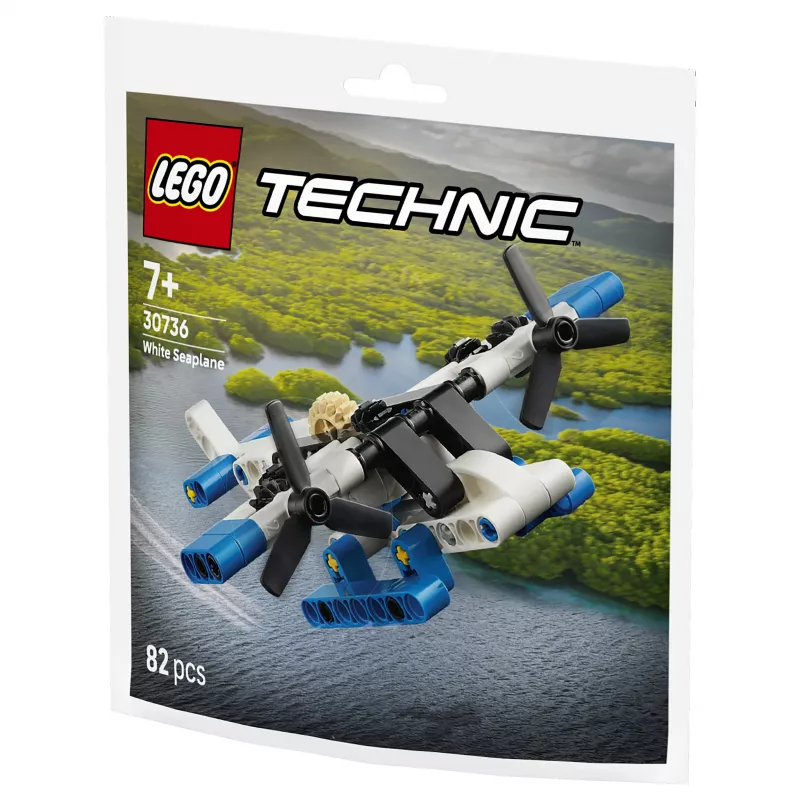 LEGO Technic 30736 wit watervliegtuig