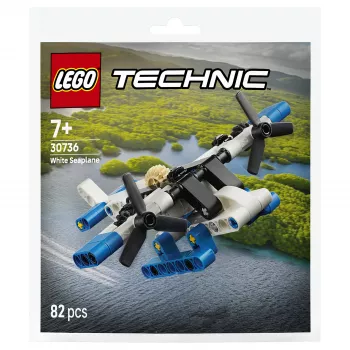 LEGO Technic 30736 wit watervliegtuig