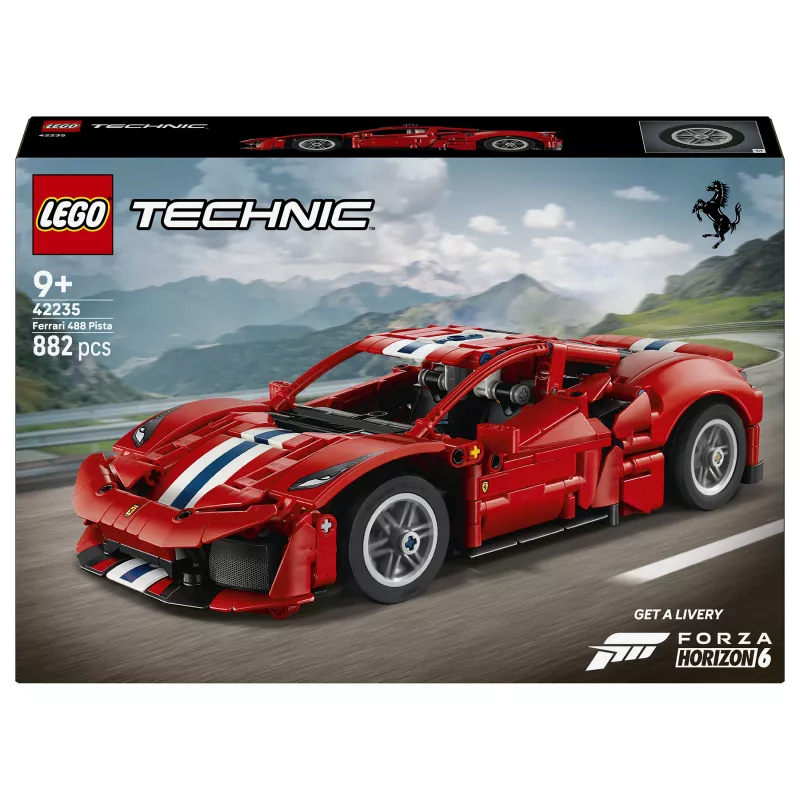 LEGO Technic 42235 Ferrari 488 Pista racewagen modelset