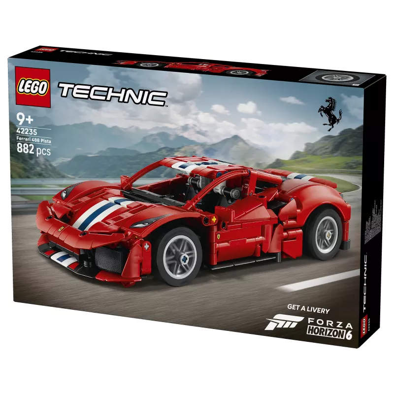 LEGO Technic 42235 Ferrari 488 Pista racewagen modelset