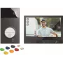 LEGRAND Bticino Flex'ONE videoset deurintercom met LINEA 3000 deurstation en CLASSE 300X binnenmonitor, 1-toets, zwart 363943