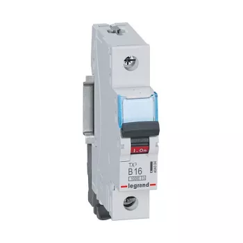 Legrand TX3 installatieautomaat B16 1-polig 10kA 230/400V 1 module