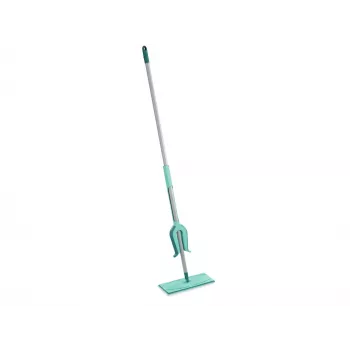 LEIFHEIT Picobello Micro Duo vloerwisser met heveluitwringer, 33 cm microvezelkop, 140 cm stalen steel, groen/wit