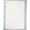 LEITZ A4 10-delige registermappen, transparant polypropyleen, boven open, met beschriftingslipjes 4754-00-03