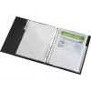LEITZ A4 10-delige registermappen, transparant polypropyleen, boven open, met beschriftingslipjes 4754-00-03