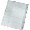LEITZ A4 Extra Wide PP index-tabbladen 1-5, grijs met beschrijfbaar voorblad 1283-00-85
