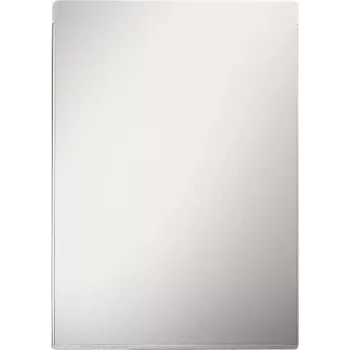 LEITZ A4 PVC documenthoes, bovenaan open, gegraind, scheurvaste rand, 0,20 mm, transparant, 100-pack (4084-00-00)