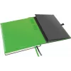 LEITZ Complete Notitieboek, iPad-formaat, geruit, 80 vel 96 g/m² ivoorkleurig papier, leerlook, zwart 4473-00-95