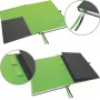 LEITZ Complete Notitieboek, iPad-formaat, geruit, 80 vel 96 g/m² ivoorkleurig papier, leerlook, zwart 4473-00-95