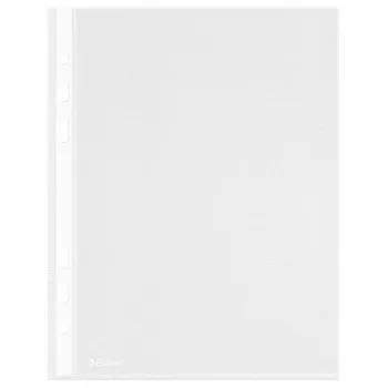 LEITZ Esselte A5 meerfach geperforeerde hoesjes 50 micron transparant 100-pack 23782