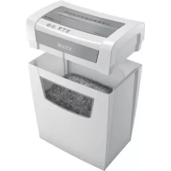 LEITZ IQ Office S Papiervernietiger, P-4, 12 vel, DC-motor, wit 8099-00-00