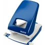 LEITZ Nexxt 5138 blauw 40-blad 2-gaats perforator met metalen basis en kunststof bovenstuk 5138-00-35