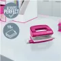 Leitz NeXXt Series WOW metalen mini perforator, roze, 2-gaats, 10 vel, metallic finish 5060-10-23