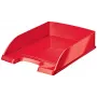 Leitz WOW briefbak rood – robuuste premium kwaliteit, hoogglans, stapelbaar, A4/C4/Folio