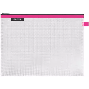 LEITZ WOW Traveller ritszak groot, roze, waterafstotend, A4, 1 stuk 4026-00-23