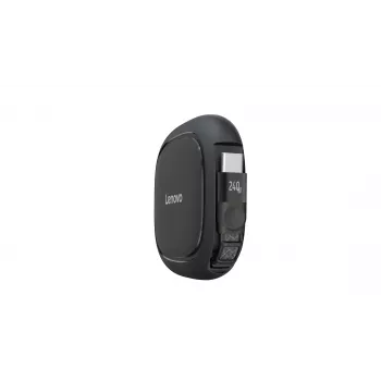 Lenovo 240W USB-C spiraalkabel, zwart, 1,2 m, USB 2.0