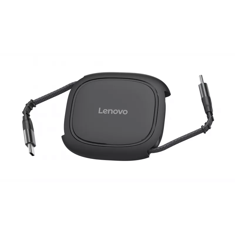 Lenovo 240W USB-C Oprolbare kabel, zwart, 1,2 m, USB 2.0