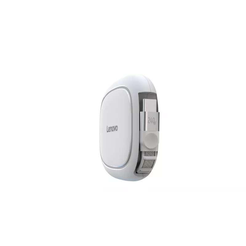 Lenovo 240W USB-C Oprolbare kabel, wit