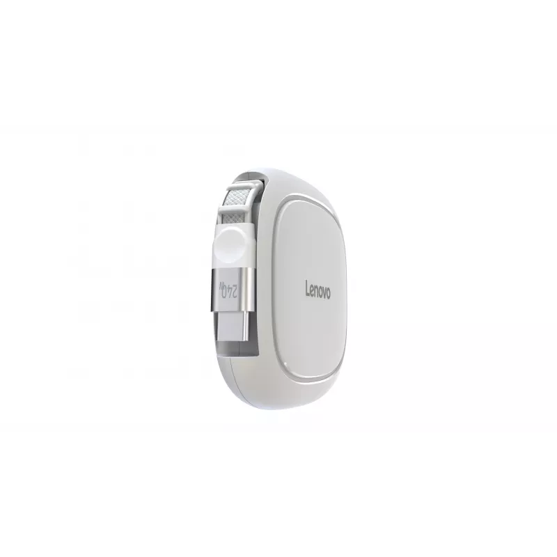Lenovo 240W USB-C Oprolbare kabel, wit