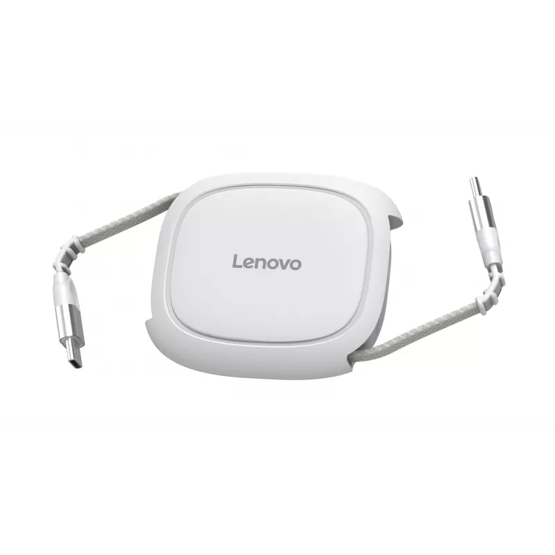 Lenovo 240W USB-C Oprolbare kabel, wit
