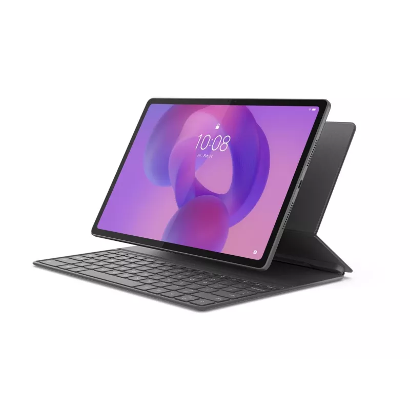 Lenovo Folio-toetsenbord voor Idea Tab Plus - Storm Grey, QWERTY US, trackpad (ZG38C07528)