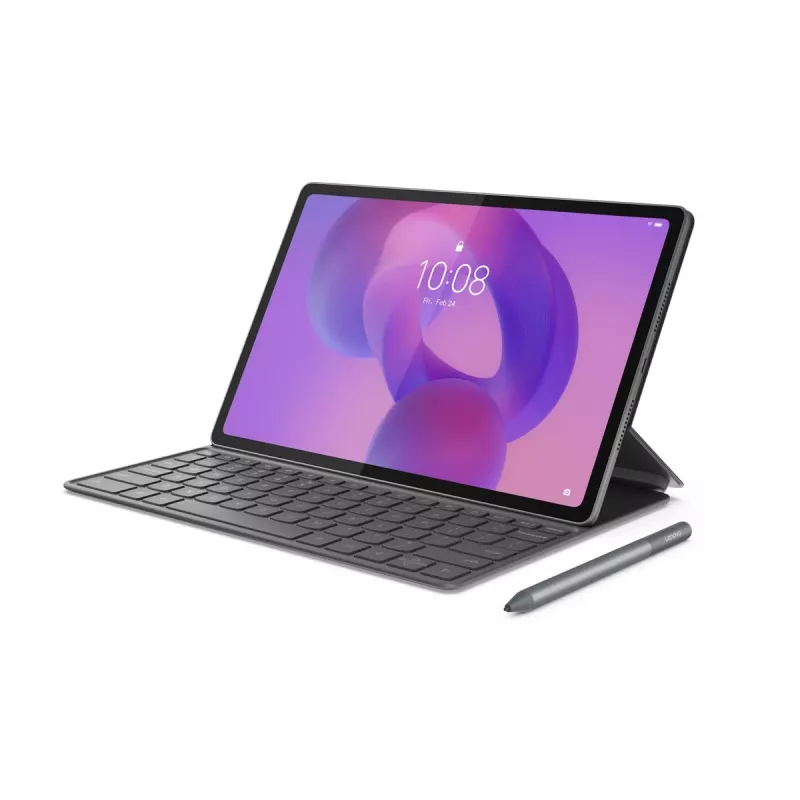 Lenovo Folio-toetsenbord voor Idea Tab Plus - Storm Grey, QWERTY US, trackpad (ZG38C07528)
