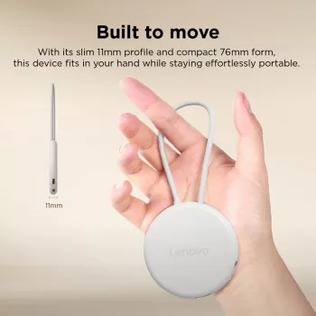 Lenovo Slim USB-C hub GX91V16416, HDMI 2.1, USB 10 Gbit/s, Seashell