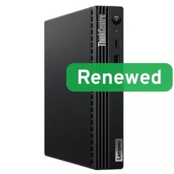 Lenovo ThinkCentre M70q Tiny desktop-pc, Intel Core i5-10400T, 8GB RAM, 256GB SSD, Intel UHD Graphics 630, Windows 11 Pro, Renewed Grade B