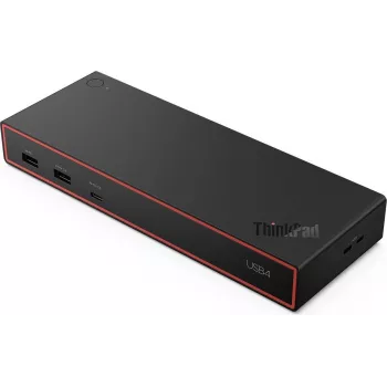 Lenovo ThinkPad 5000 Thunderbolt 3 Dockingstation - 3 displays, 65W PD, zwart (40BF0100UK)