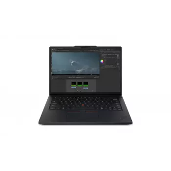Lenovo ThinkPad P14s G7 Intel mobiel workstation - 14,5 inch WUXGA IPS anti-glare - Intel Core Ultra 7 366H - 32 GB LPCAMM2 LPDDR5X - 1 TB SSD - NVIDIA RTX PRO 1000 Blackwell 8 GB GDDR7 - Windows 11 Pro - zwart