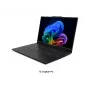Lenovo ThinkPad T16 G5 Intel 16 inch WUXGA IPS laptop, Intel Core Ultra 7, 32 GB LPCAMM2 LPDDR5X, 512 GB SSD, Windows 11 Pro, zwart