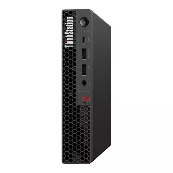 Lenovo ThinkStation P3 Tiny G2 workstation, Intel Core Ultra 5 235U, 32GB DDR5, 512GB SSD, NVIDIA RTX A400, Windows 11 Pro