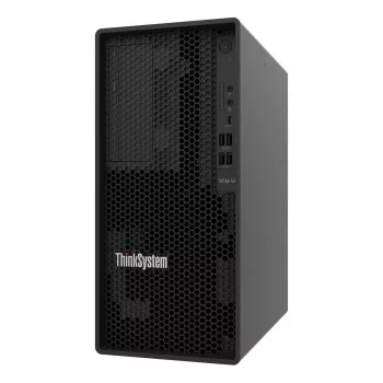 Lenovo ThinkSystem ST45 V3 7DH5 tower-server - AMD EPYC 4124P 12-core, 16GB DDR5 ECC, 8x 3,5 inch non-hot-swap-bays, geen besturingssysteem