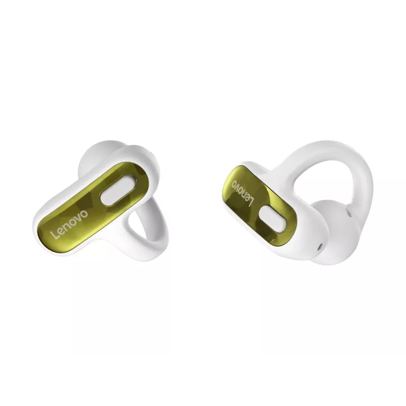 Lenovo X500 open-ear clip-on Bluetooth-oordopjes met microfoon - wit