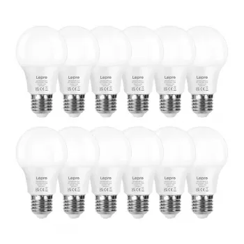 LEPRO 100089-WW-EU-12 LED-lamp E27 A60 8,5W (60W-equivalent) 806 lm 2700K warmwit 180° 12-pack