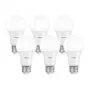 LEPRO 100092-WW-EU-6 A60 E27 7W 800lm 2700K dimbare LED-lamp, energieklasse E, 6-pack