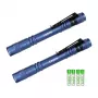 LEPRO 120023L-BU-2 LED-zaklamp, 1000 lumen, zoombaar, IPX4, 2-pack, zwart