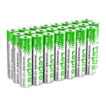 LEPRO 130001-24 AAA R3 alkalinebatterijen, 24-pack