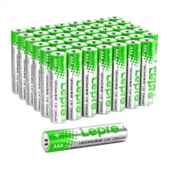 LEPRO 130001-48 AAA R3 alkaline-batterijen, 48-pack | 1,5V langdurig, kwikvrij
