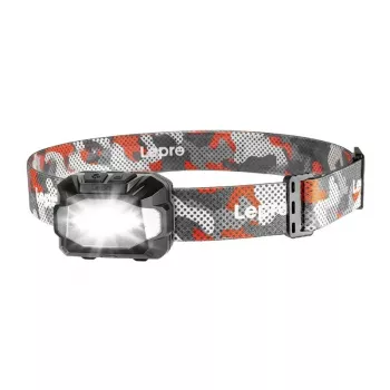 LEPRO 320023 300 lm oplaadbare hoofdlamp met roodlichtmodi