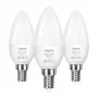 LEPRO 600059-WW-EU-3 LED-lamp E14 C37 4,2W (40W-equivalent) 470lm 2700K warmwit 250° stralingshoek 3-pack