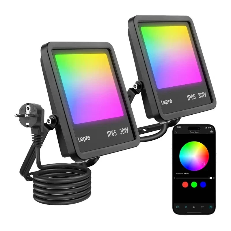 Lepro F1 30W LED-schijnwerper IP65 3000lm 5000K
