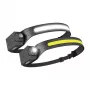 LEPRO PR320019-2 LED-hoofdlamp, 200 lumen, 6 modi, IPX4 waterdicht, 2-pack