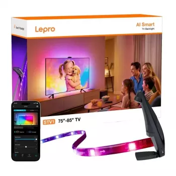 Lepro STV1 Wi-Fi LED-strip 5m – RGB smart light, compatibel met Alexa en Google Assistant