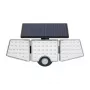LEPRO WL4000 solarlamp – 4000LM, IP65, 18W zonnepaneel met bewegingssensor en afstandsbediening, 5M kabel