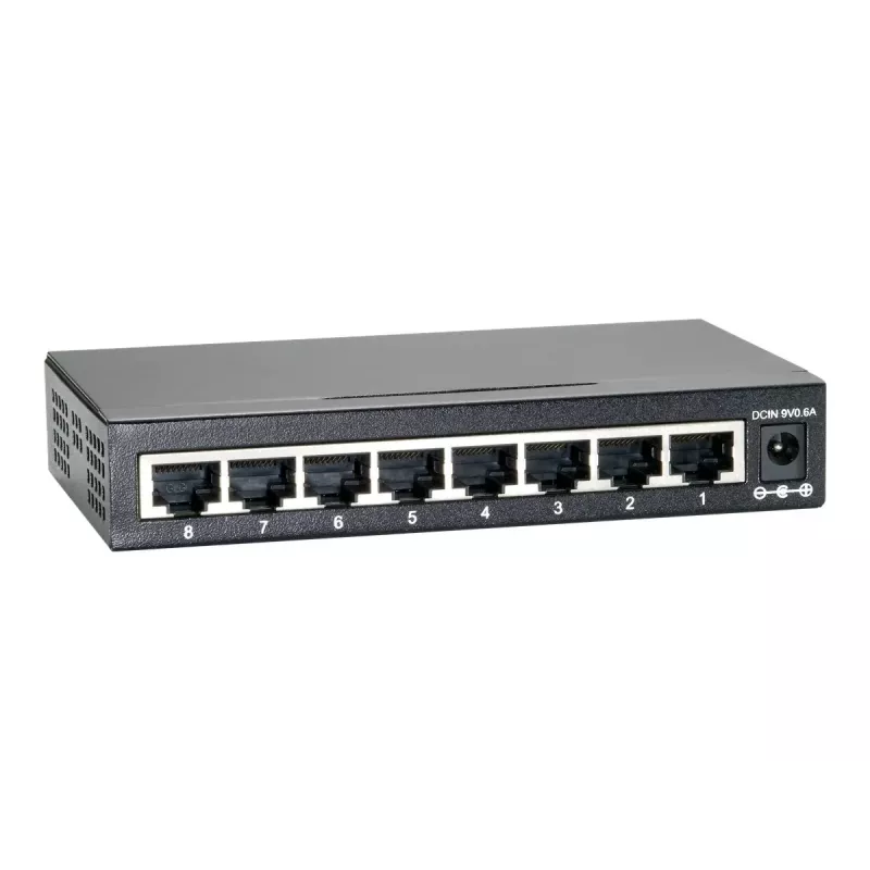 LevelOne GEU-0822 - switch - 8 x 10/100/1000