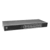 LevelOne GEU-2432 24-poorts Gigabit Ethernet switch, 4-mode DIP switch, 19 inch rackmount, unmanaged, metalen behuizing