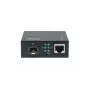 LevelONE GVM-2000 Smart Gigabit RJ45 naar SFP Media Converter, 19-inch Rack-Mount compatibel, 10/100/1000 Mbps