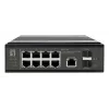 LevelOne IGP-1091 industriële PoE+-switch, 8x 2,5G PoE, 2x 1G/10G SFP+-uplinks
