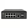 LevelOne IGP-1091 industriële PoE+-switch, 8x 2,5G PoE, 2x 1G/10G SFP+-uplinks